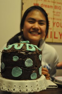 Judy is 16! Cake by Emily.