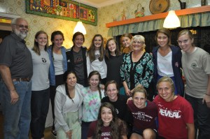 The team with Lauren's aunt and uncle. 