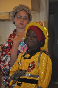 Clearly, there is a story here! (I'm not sure what it is, though :)