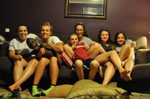 my kids with cousins Sarah, Grace, and Anna 