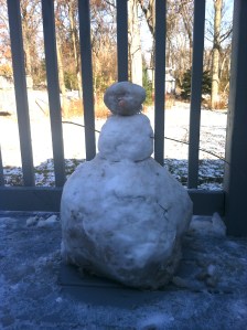 second snowman 2014