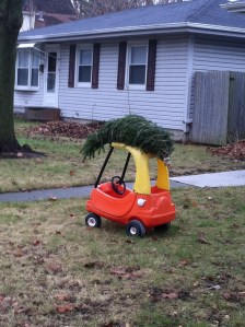 I simply had to share this with you! I saw this in our neighborhood last week and fortunately had a couple minutes free to pull over and take a shot! Can't you imagine some little one asking for this!