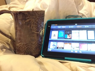 coffee and kindle